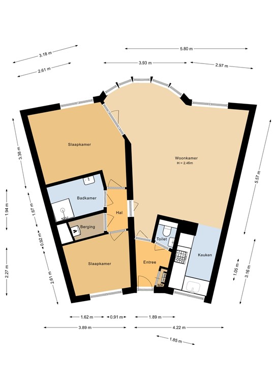 mediumsize floorplan
